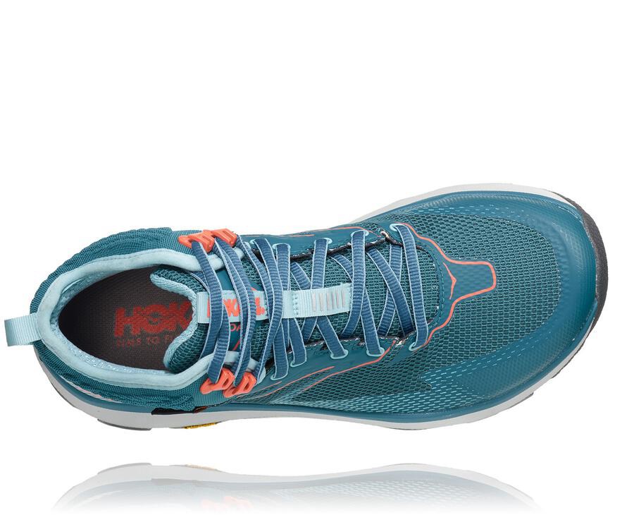 Hoka One One Wandelschoenen Dames - Toa Gore-Tex - Turquoise - IK5169740